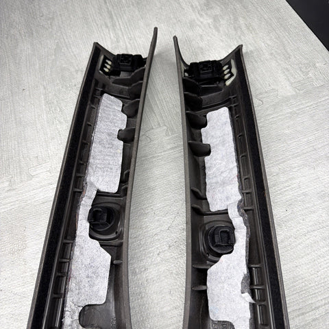 BMW G83 M4 21-25 Front Left Right Side A-Pillar Trim Panel Set OEM