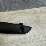 01-06 BMW OEM E46 M3 Brushed Aluminum/Black Vert Trim Armrest Left Driver Rear