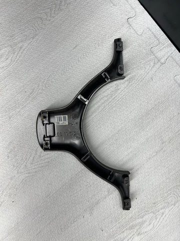 OEM 01-06 BMW E46 M3 Lower Steering Wheel Trim Cover Plate Titan Shadow Grey