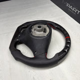 08-13 BMW E90 E92 E93 M3 OHC Carbon fiber Steering Wheel Tri Stitched Manual