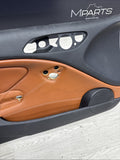 01-06 BMW E46 M3 FRONT LEFT DRIVER SIDE DOOR PANEL CARD CINNAMON
