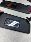 07-13 BMW E88 E93 128 328 335 M3 Convertible Sun Visors Black 7139447 7139448