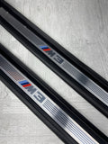 08-13 OEM E92 E93 BMW M3 Left Right Pair Door Sills Panels Scuff Plates
