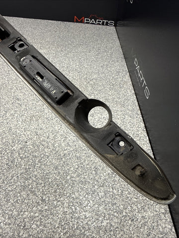 01-06 BMW E46 M3 Convertible Trunk Lid Grip Key Deck Handle Titanium Silver