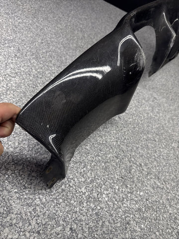 08-13 BMW E92 E93 M3 Carbon Fiber Rear Bumper Diffuser *Cracks