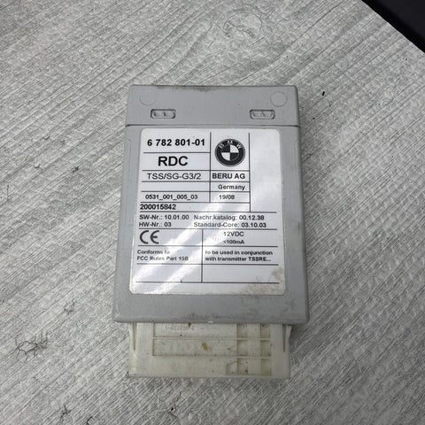 07-10 OEM BMW E93 328 335 Tire Pressure Control Module Unit TPMS RDC