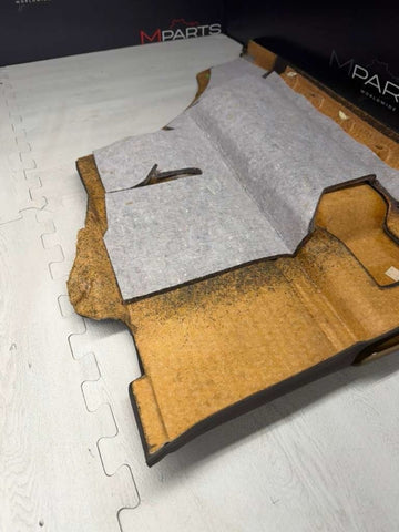 BMW OEM E36 M3 95-99 Right Passenger Rear Magma Leather Door Card Panel 2489025