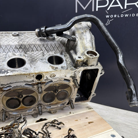 01-06 BMW E46 M3 S54 Motor Engine Cylinder Head Complete No Cams