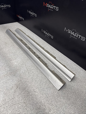 01-06 BMW E46 M3 Rocker Panel Side Skirts OEM Titanium Silver