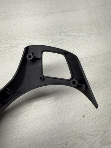 08-13 BMW E90 E92 E93 M3 Lower Steering Wheel Trim Cover Plate Black