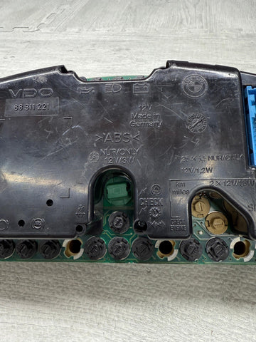 BMW E36 M3 Speedometer Spedometer Instrument Cluster VDO 88 311 221
