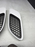 08-13 BMW E90 E92 E93 M3 Hood Scoops Space Pair 8042978 Alpine White