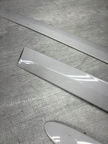 BMW E93 335 M3 F33 F83 M4 Convertible Roof Top Covers Left Alpine White OEM 3pc