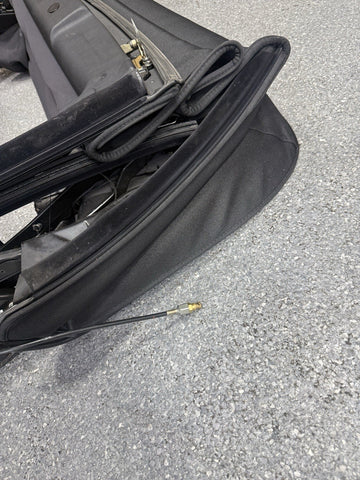 (PICKUP ONLY) 01-06 BNW E46 325 330 M3 CONVERTIBLE SOFT TOP ROOF ASSEMBLY BLACK
