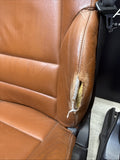 01-06 BMW E46 M3 Convertible Interior Front Heated Seats Cinnamon