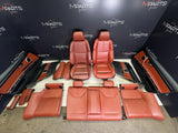 08-13 BMW E92 M3 Coupe Fox Red Interior Front & Rear Seats Complete