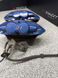 BMW 15-20 F80 F82 F83 M3 M4 Front Brake Calipers OEM Blue