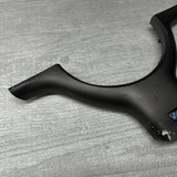 OEM 01-06 BMW E46 M3 Lower Steering Wheel Trim Cover Plate Titan Shadow Grey