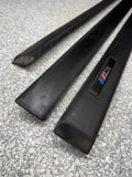 1992-1998 BMW E36 M3 Sedan Black Door Mouldings Trims OEM