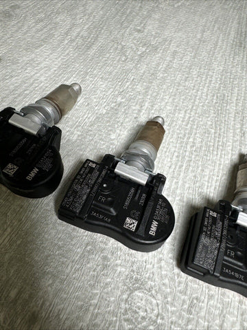 (4) OEM GENUINE BMW TPMS Tire Pressure Sensors 15-20 F30 F80 F82 F83 M3 M4 Set