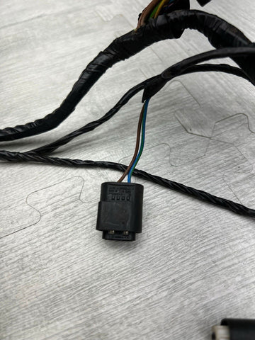 01-06 BMW E46 M3 FRONT LEFT XENON HEADLIGHT HARNESS WIRES BODY HARNESS PLUGS