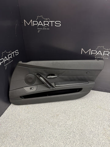 03-08 Bmw E85 Z4 Front Right Passenger Interior Door Card Panel Cover Oem Black