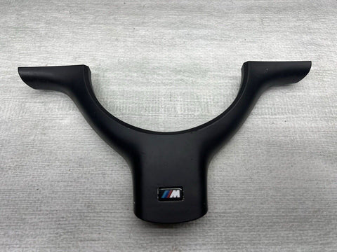 01-06 BMW E46 M3 Lower Steering Wheel Trim Cover Plate Black