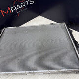 08-13 BMW E90 E92 E93 M3 S65 MAIN ENGINE COOLING RADIATOR CONDENSER ASSEMBLY OEM