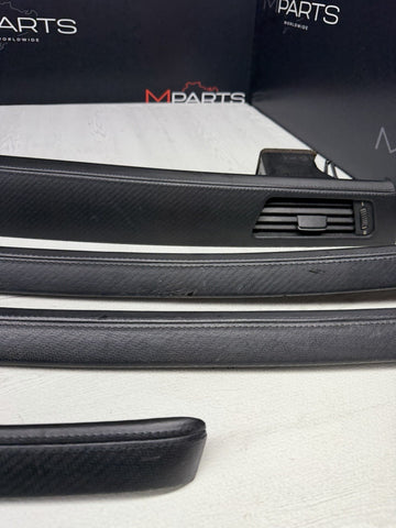 08-13 BMW E92 M3 Interior Trim Set Carbon Leather OEM