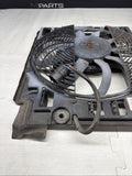 AUXILIARY PUSHER COOLING FAN 1999-03 BMW E39 540i 530i 528i 525i M5 6921395