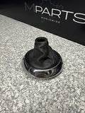 BMW 01-06 E46 M3 SMG Black Leather Gear Shifter Boot Cover & Bezel OEM
