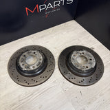 Genuine BMW Z4 M E46 E85 E86 Rear Brake Discs Ventilated Pair 2228802 2228801