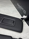 12-20 OEM BMW F30 F32 F80 F82 M3 M4 Interior Sun Visors Black