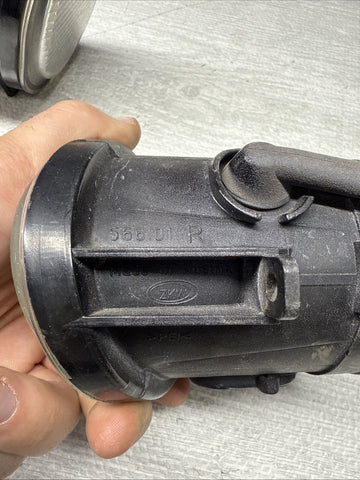 01-06 BMW E46 M3 00-03 E39 M5 Fog Lights Lens Foglight Fluted Set OEM