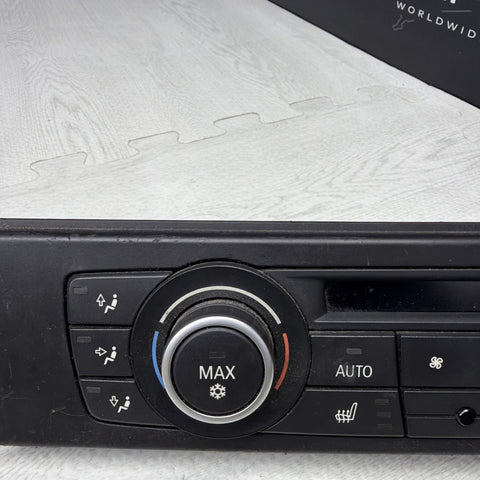 OEM BMW E90 E91 E92 E93 M3 328 335 A/C Climate Control Switch Panel Black Heated