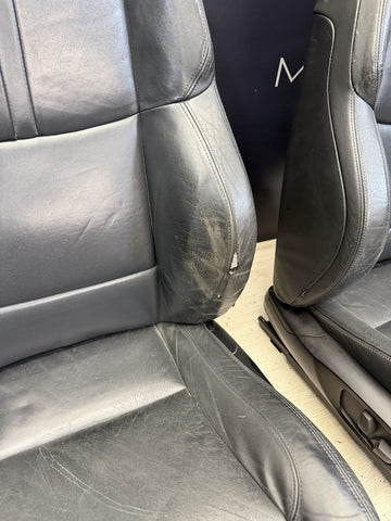 08-13 BMW E92 M3 Coupe Original Novillo Black Interior  Seats Complete Heated
