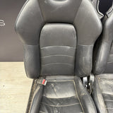 Honda S2k S2000 Interior Front Heated Seats Black Passenger Driver (Bent Rail)