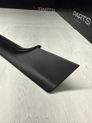 BMW E46 325 330 M3 Front Right Passenger Door Sill Scuff Plate Trim Black OEM