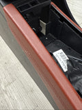 08-13 BMW E90 E92 E93 M3 OEM Front Center Console - Extended Leather Fox Red