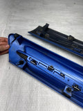 1998-2002 BMW Z3M FRONT FENDER HOOD VENTS GRILLES OEM 51132492960 ESTORIL BLUE