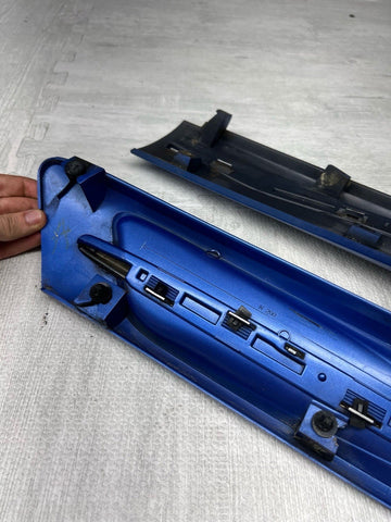 1998-2002 BMW Z3M FRONT FENDER HOOD VENTS GRILLES OEM 51132492960 ESTORIL BLUE
