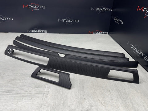 08-13 BMW E92 E93 M3 Interior Trim Set Carbon Leather OEM Genuine *Notes*