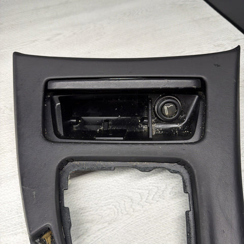 09-13 BMW E93 M3 MANUAL CIC LEATHER CENTER CONSOLE TRIM