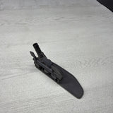 BMW 01-06 E46 M3 Left Driver Headlight Washer Jet Cover OEM 8256179 Carbon Black