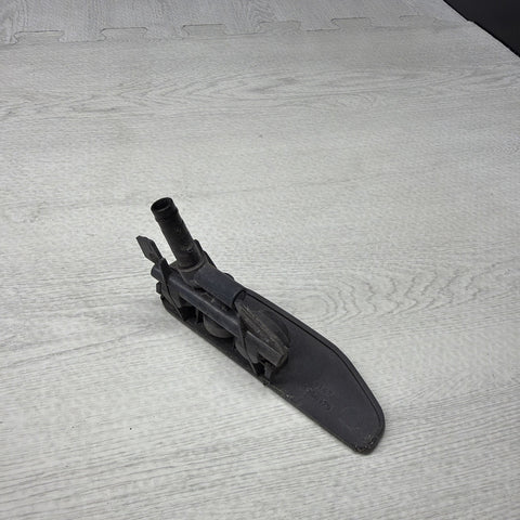 BMW 01-06 E46 M3 Left Driver Headlight Washer Jet Cover OEM 8256179 Carbon Black