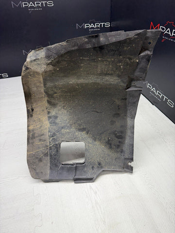 OEM BMW E46 M3 Front Left Splash Shield + Temp Sensors Guard *Cracked