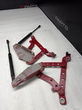 99-02 BMW Z3 M Z3M FRONT HOOD BONNET SHOCKS & HINGE HINGES SET OEM