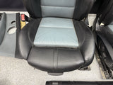 08-13 BMW E93 M3 Convertible Complete Interior Seats Black Silverstone Novillo