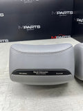 2001-2006 BMW E46 M3 Convertible Grey Rear Headrests Head Rests Pair OEM *Notes*