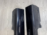 01-06 BMW E46 M3 Rocker Panel Side Skirts OEM Carbon Black *Notes*
